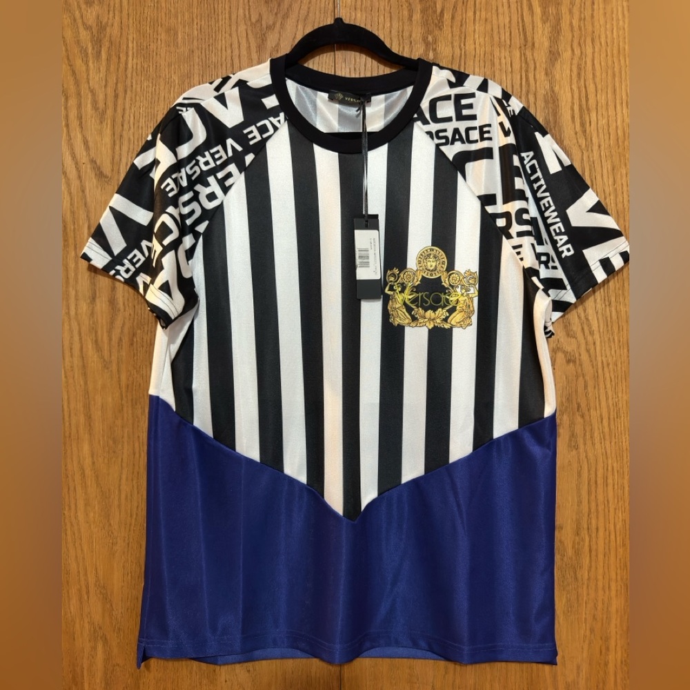 Versace‎ Men’s Jersey Shirt Size 5 NWT